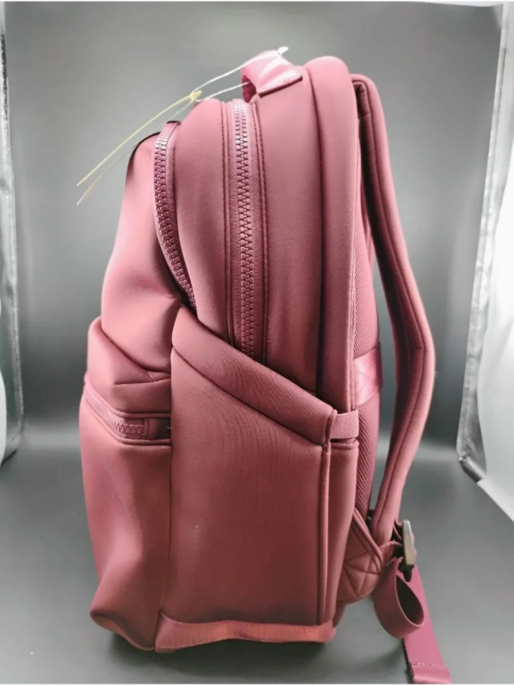 All In Motion Backpack Burgundy Durable Spacious Multi-Compartment Design New